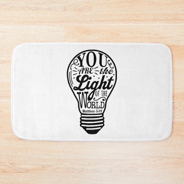 Item preview, You Are The Light Of The World - Matthew 5:14 designed and sold by plushism.