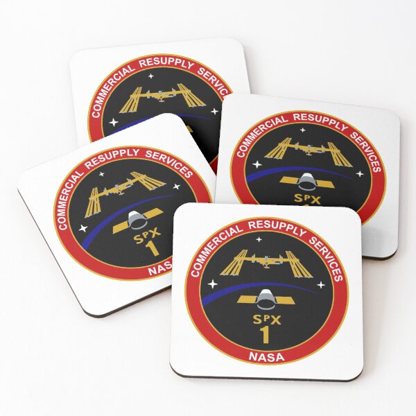 Item preview, SpX-1 (CRS-1) Program Logo designed and sold by Nikki SpaceStuffPlus.