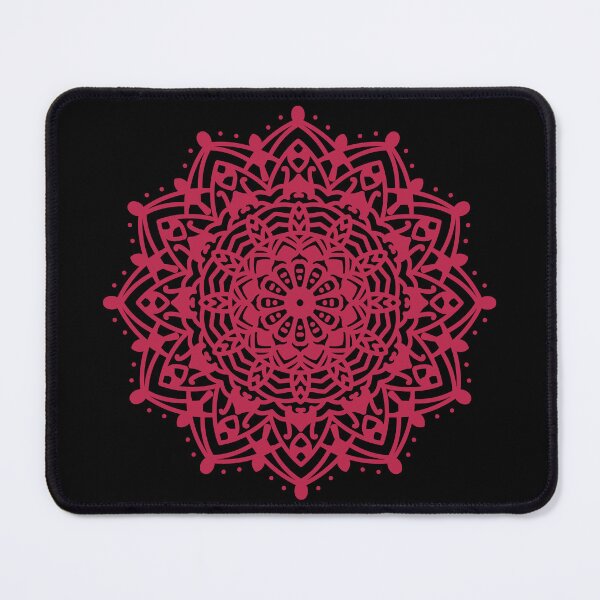 Item preview, Flower Mandala Color of The Year 2023 Viva Magenta designed and sold by ittybittyowl.
