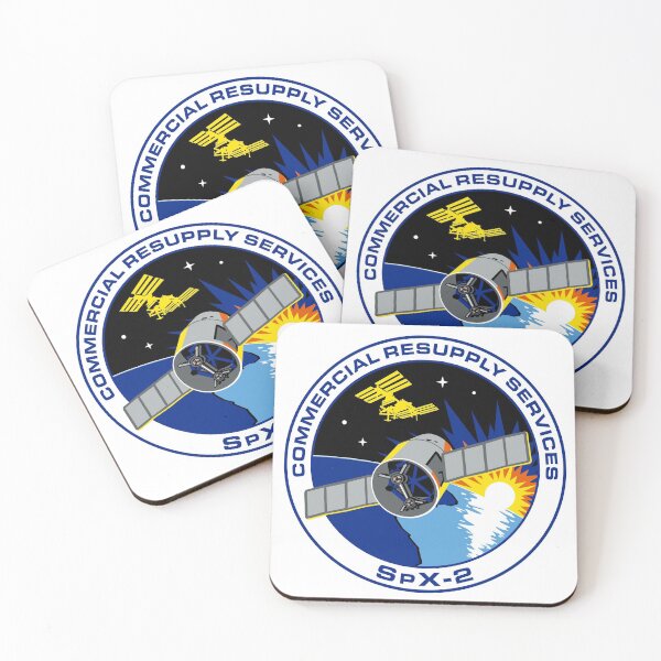 Item preview, NASA's SpX-2 Logo designed and sold by Nikki SpaceStuffPlus.