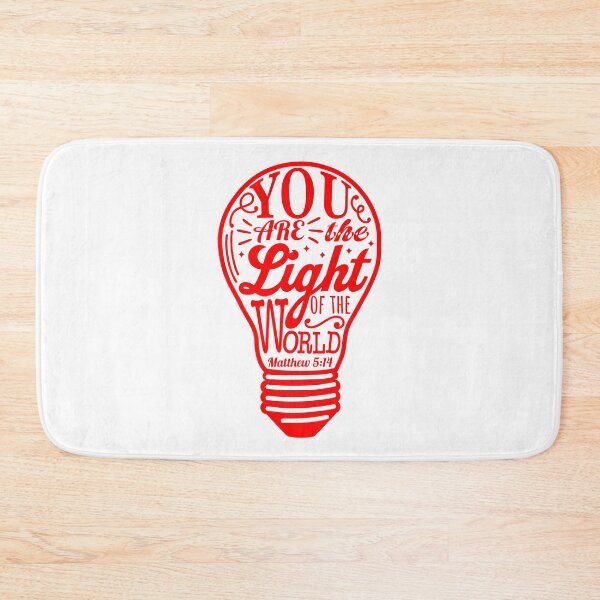 Item preview, You Are The Light Of The World - Matthew 5:14 designed and sold by plushism.