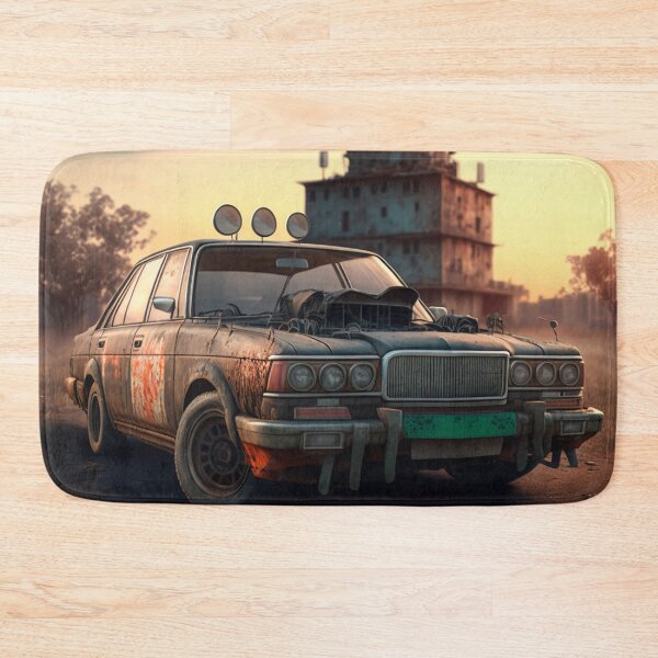 Item preview, An old car in the post-apocalypse designed and sold by GalinaNe.