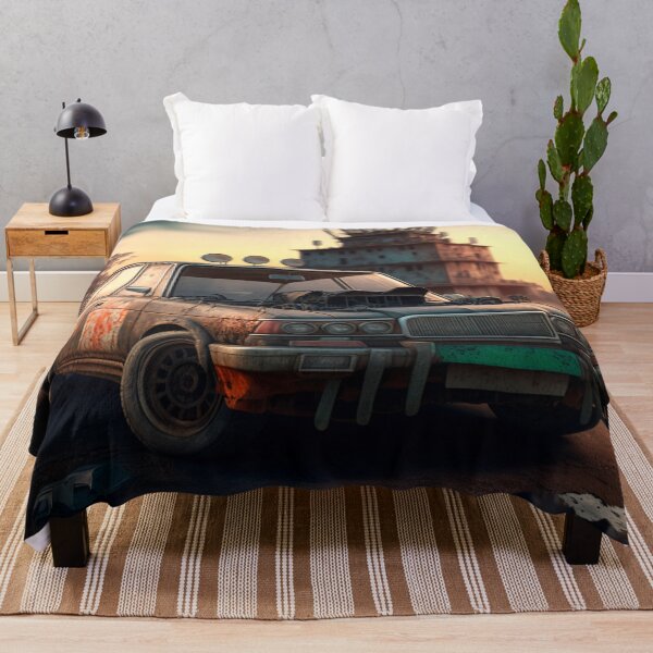 Item preview, An old car in the post-apocalypse designed and sold by GalinaNe.