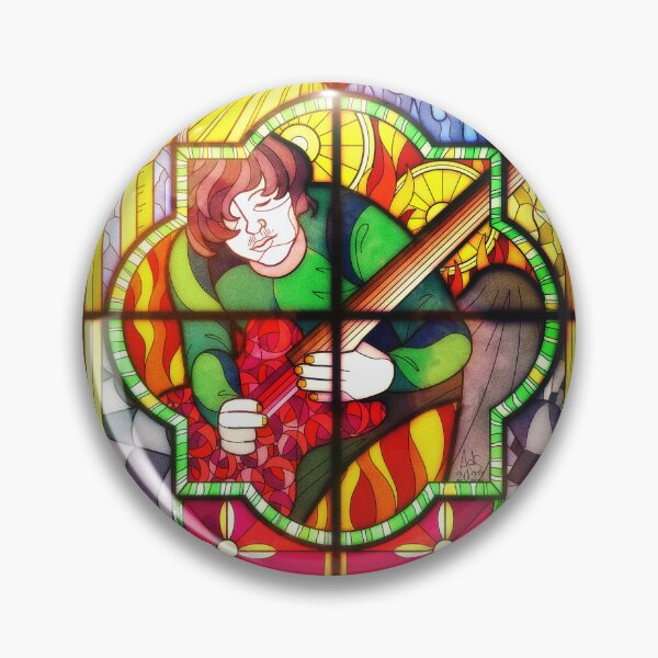 Item preview, the guitarist in the window designed and sold by Foolscapper.
