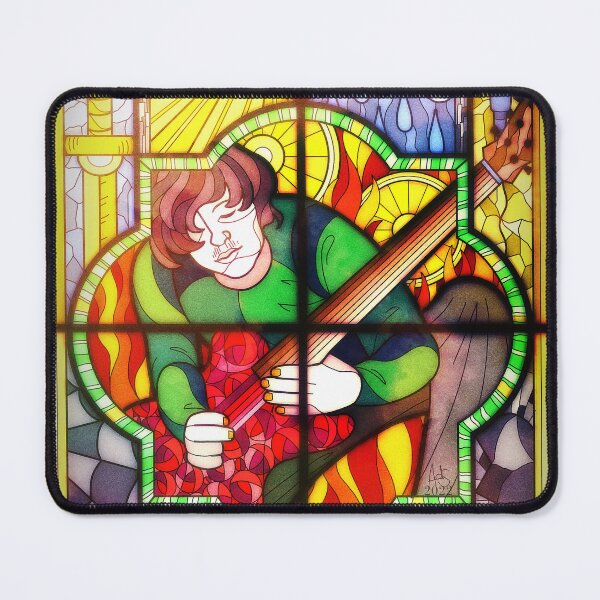 Item preview, the guitarist in the window designed and sold by Foolscapper.