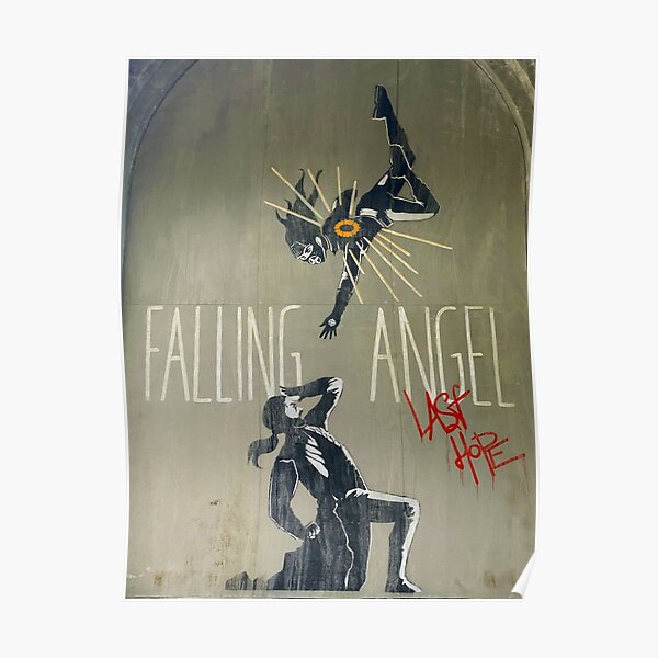 Warrior Nun - Falling Angel Last Hope Adriel and Ava Wall Art Graffiti Poster