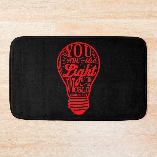 Item preview, You Are The Light Of The World - Matthew 5:14 designed and sold by plushism.