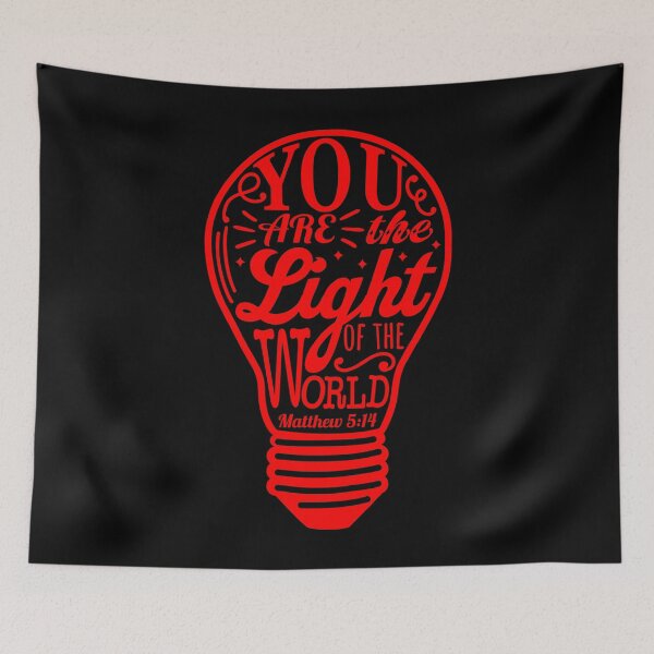 Item preview, You Are The Light Of The World - Matthew 5:14 designed and sold by plushism.