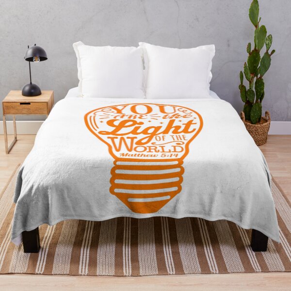 Item preview, You Are The Light Of The World - Matthew 5:14 designed and sold by plushism.