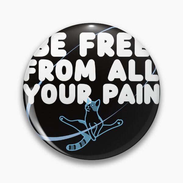 Item preview, A design for the cat free from all pain designed and sold by MinimalMuse Designs.