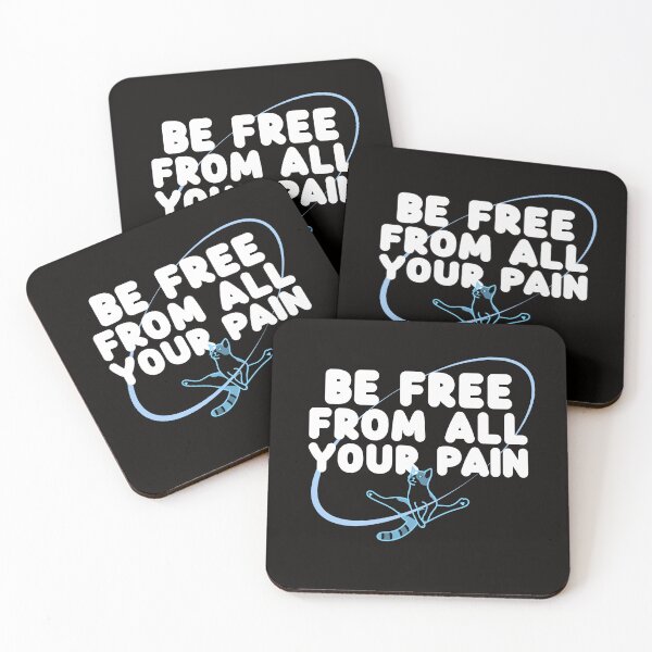 Item preview, A design for the cat free from all pain designed and sold by MinimalMuse Designs.