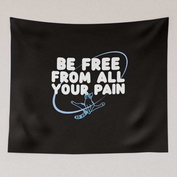 Item preview, A design for the cat free from all pain designed and sold by MinimalMuse Designs.
