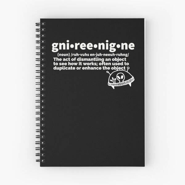 Item preview, Reverse Engineering, Funny Engineer, Funny UFO, Funny UAP, Engineer gift designed and sold by RisingFrequency.