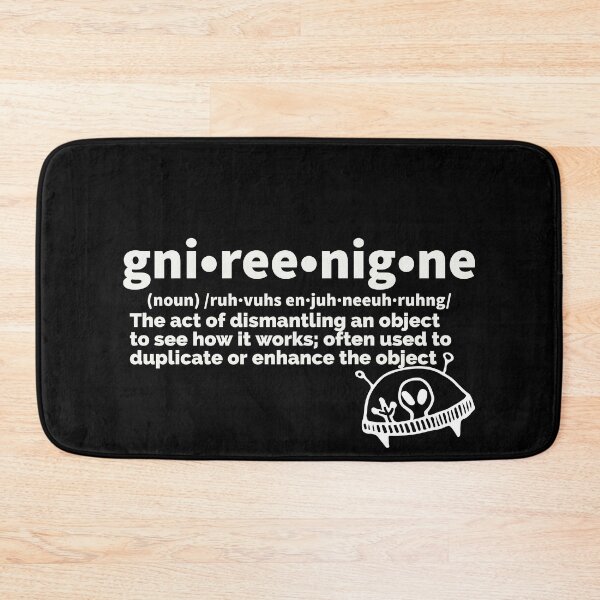 Item preview, Reverse Engineering, Funny Engineer, Funny UFO, Funny UAP, Engineer gift designed and sold by RisingFrequency.