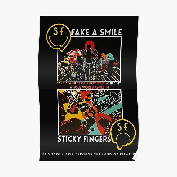 STIFI Poster Fake A Smile Poster Poster