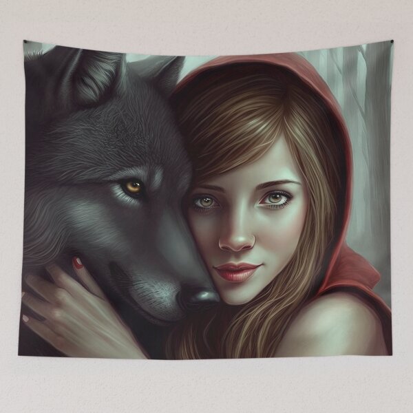 Item preview, Black Wolf designed and sold by Soria Moria.