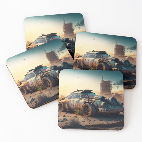 Item preview, Porsche in the post-apocalypse. designed and sold by GalinaNe.
