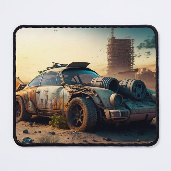Item preview, Porsche in the post-apocalypse. designed and sold by GalinaNe.