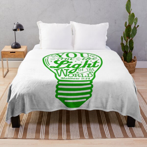 Item preview, You Are The Light Of The World - Matthew 5:14 designed and sold by plushism.
