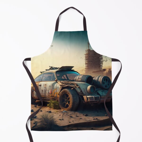 Item preview, Porsche in the post-apocalypse. designed and sold by GalinaNe.