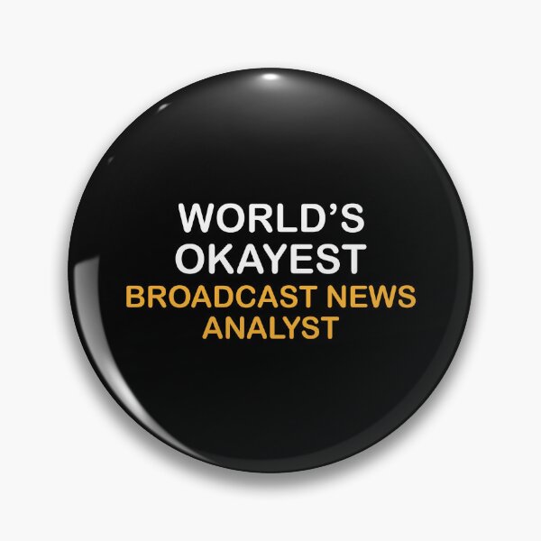 Item preview, Witty Broadcast News Analyst designed and sold by NestaReign.
