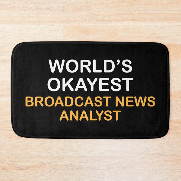 Item preview, Witty Broadcast News Analyst designed and sold by NestaReign.