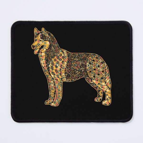 Item preview, Siberian Husky - Siberian Husky Geometric designed and sold by UnknownArtistt.