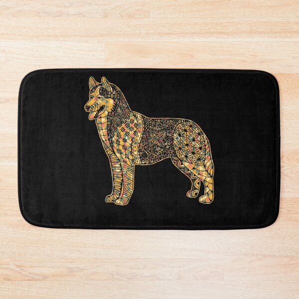 Item preview, Siberian Husky - Siberian Husky Geometric designed and sold by UnknownArtistt.