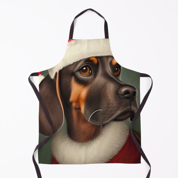 Item preview, Bavarian Mountain Scent Hound Wearing A Santa Hat designed and sold by ZenEverAI.