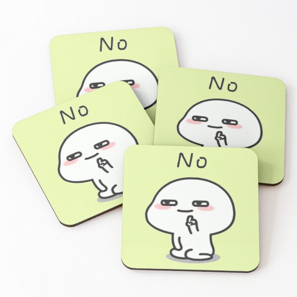 Item preview, Funny Pentol Say No Cute designed and sold by malconerh.