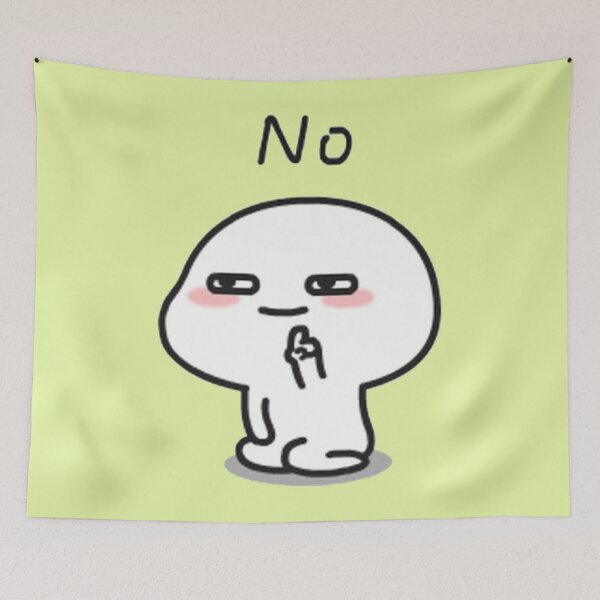 Item preview, Funny Pentol Say No Cute designed and sold by malconerh.