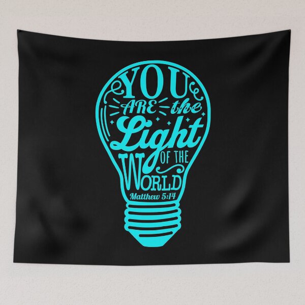 Item preview, You Are The Light Of The World - Matthew 5:14 designed and sold by plushism.