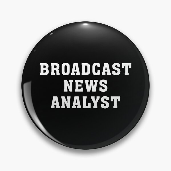 Item preview, Broadcast News Analyst designed and sold by NestaReign.