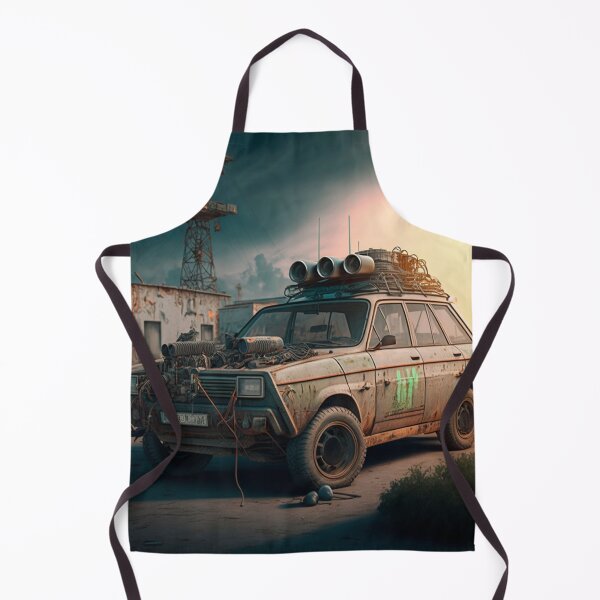 Item preview, An old car in the post-apocalypse. designed and sold by GalinaNe.