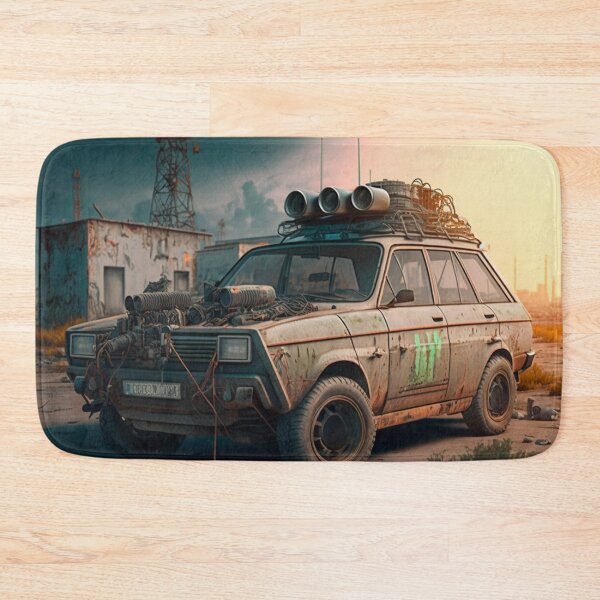 Item preview, An old car in the post-apocalypse. designed and sold by GalinaNe.