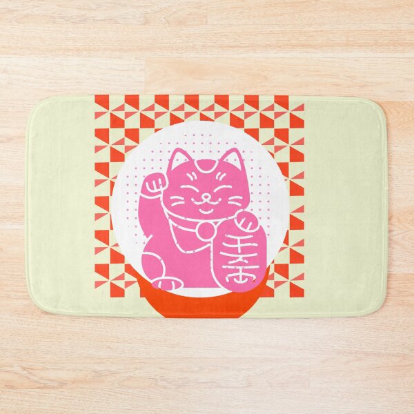 Item preview, Cute Maneki Neko Design Japanese Art Style designed and sold by Blurayuela.