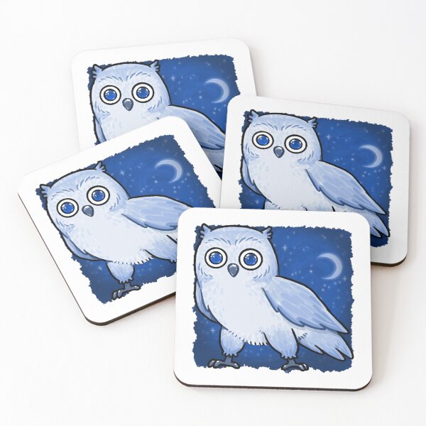 Item preview, Night owl under the moon designed and sold by Penzilla.