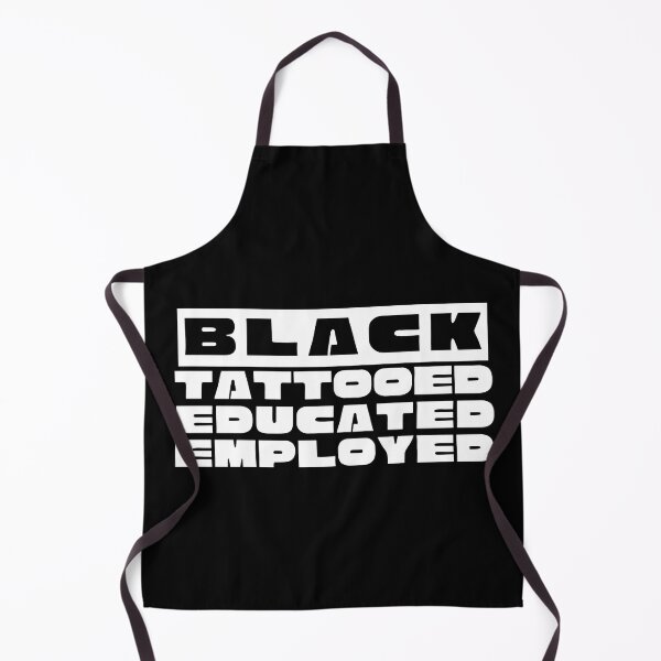 Item preview, Black tattooed educated employed  designed and sold by 5thseason-shop.