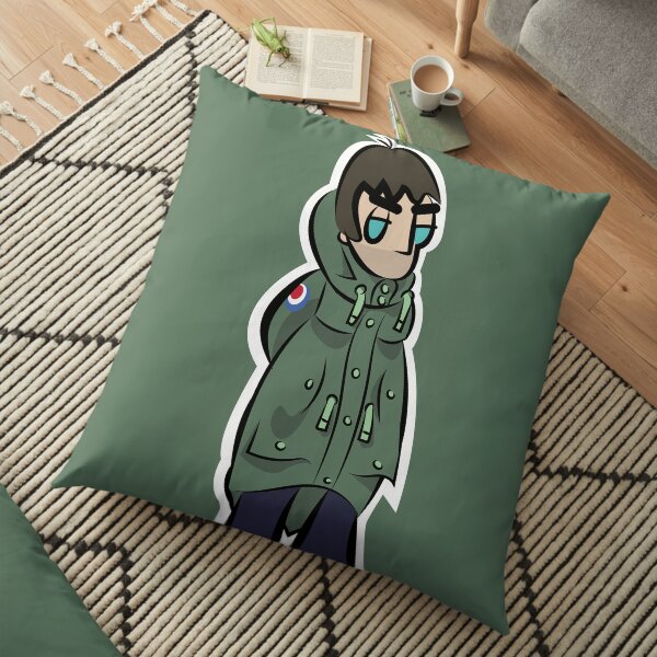 LG - Parka Monkees - Cartoon (Khaki Parka) Floor Pillow