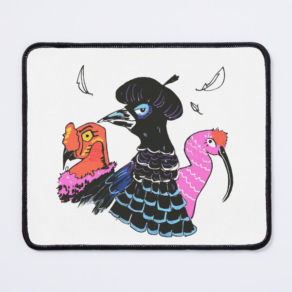Item preview, Jean-Luc and the Feather Frenzy designed and sold by doodledate.