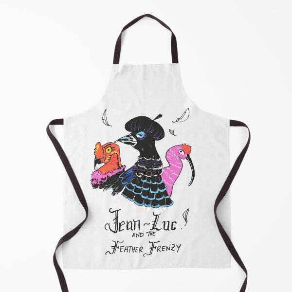 Item preview, Jean-Luc and the Feather Frenzy designed and sold by doodledate.