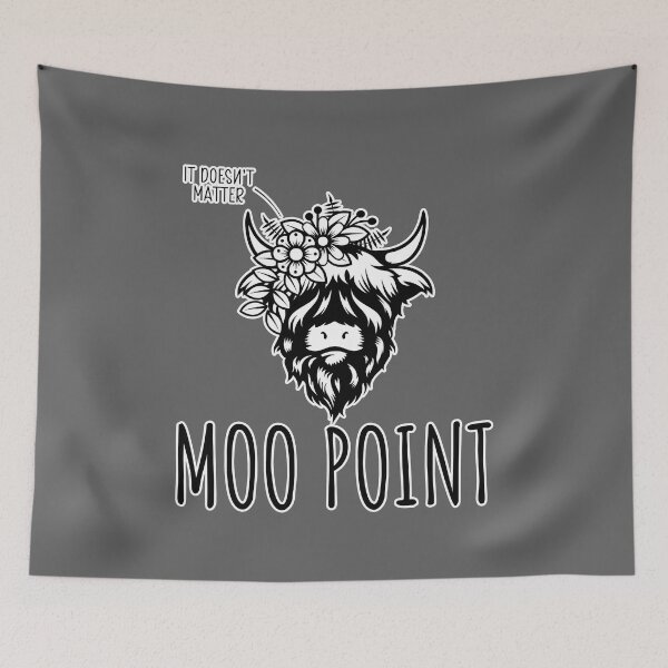 Item preview, Moo Point Funny Cow designed and sold by KGoPrintables.