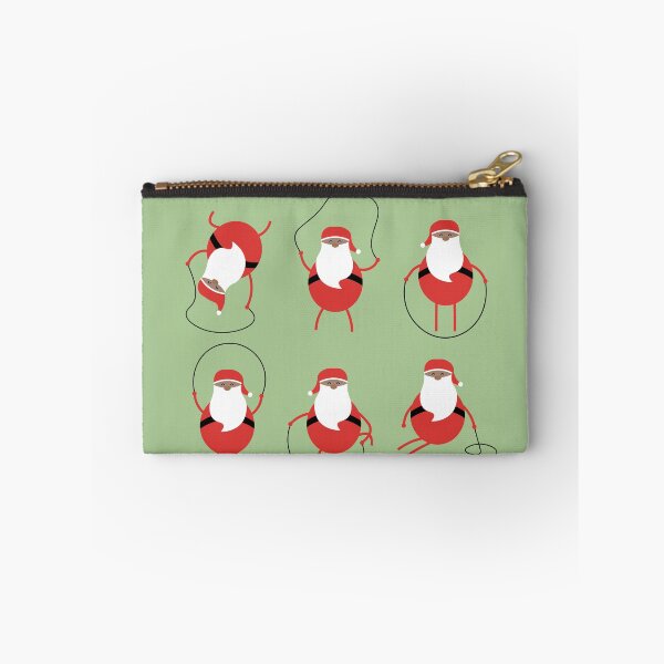 Item preview, Rope skipping Santa designed and sold by YouSeeLucy.