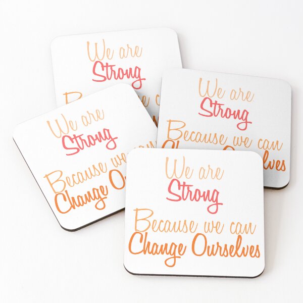 Item preview, We are Strong Because we can Change Ourselves designed and sold by Amazigh-i7orran.