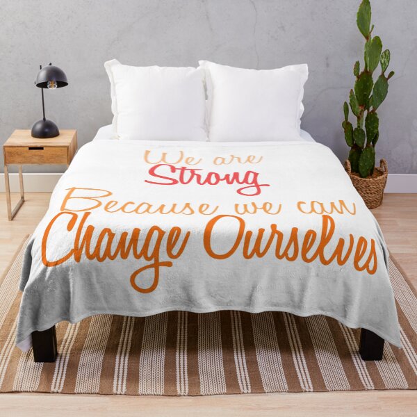 Item preview, We are Strong Because we can Change Ourselves designed and sold by Amazigh-i7orran.