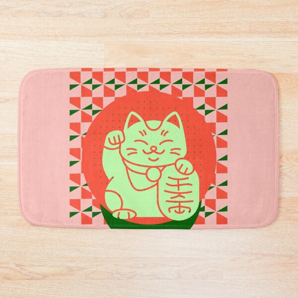 Item preview, Cute Maneki Neko Design Japanese Art Style designed and sold by Blurayuela.