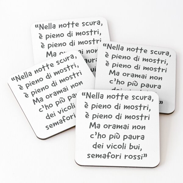 Item preview, Gazelle -  Nella notte scura è pieno di mostri - indie Italia - frasi italiano album quote frasi canzoni designed and sold by fuffu.
