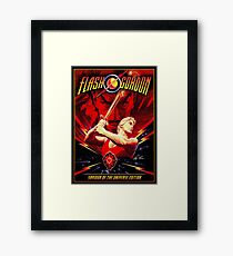 Flash Gordon Framed Print
