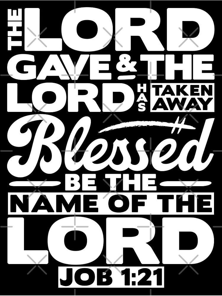 Blessed Be The Name of The Lord {Poster} Blessed Be The Name of The Lord {Poster}