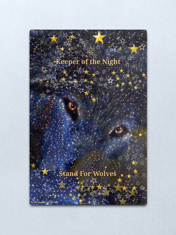 Alternate view of Keeper of the Night/2 Metal Print